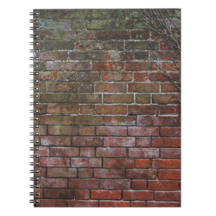 Braune und schwarze Holzpappe Notizblock