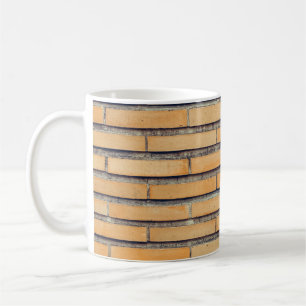 Braune Wandverkleidung Kaffeetasse