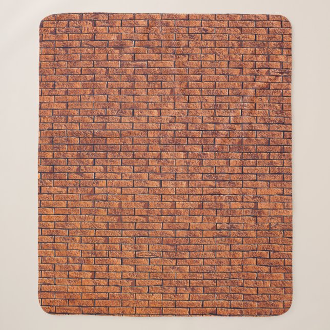 Braune Wandverkleidung Sherpadecke (Vorderseite)