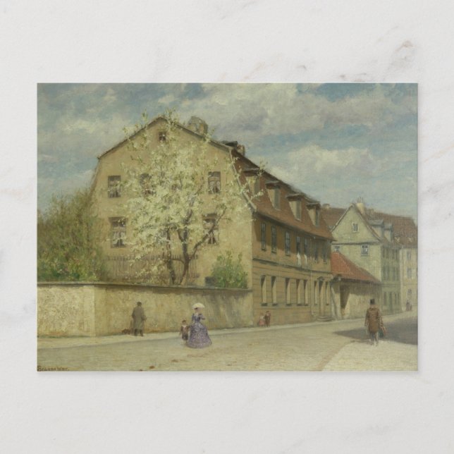 Braune, Weimar Postkarte (Vorderseite)