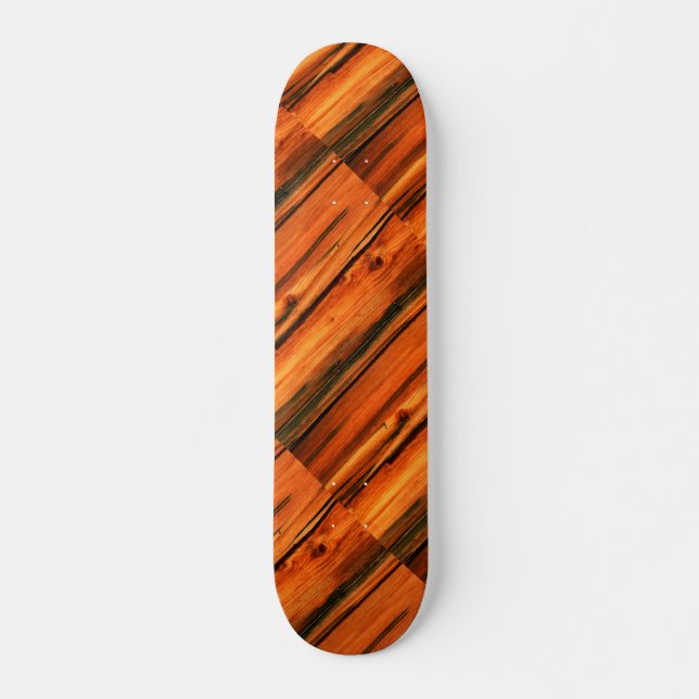 Braune Wetterplatten Thunder_Cove Skateboard (Vorne)