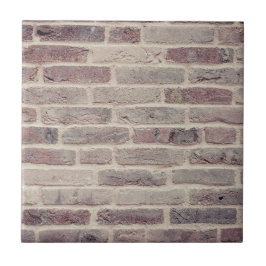 Braune Ziegelwand Fliese