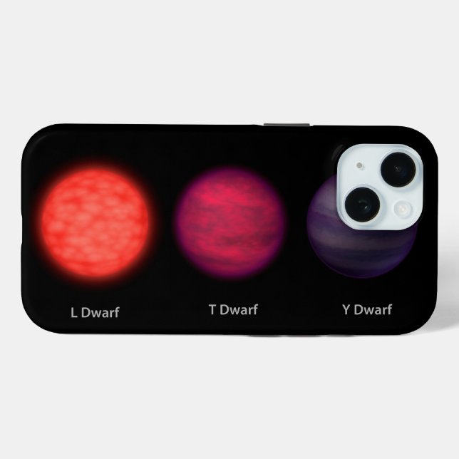 Braune Zwerge, wie sie von einem Interstellar-Reis Case-Mate iPhone Hülle (Rückseite (Horizontal))