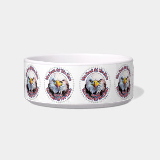 Brauner Adler Mehrfachdesign Napf