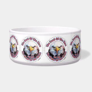 Brauner Adler Mehrfachdesign Napf
