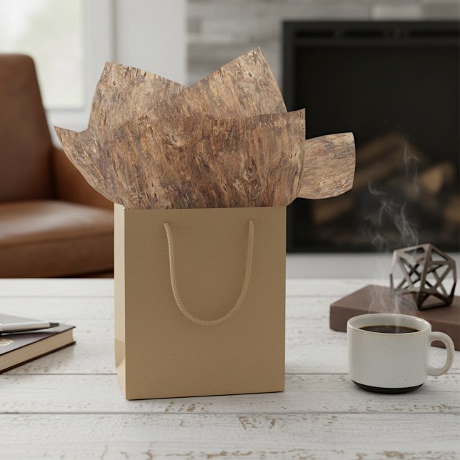 Brauner Baum Bark Natur Textur Muster aussehen Seidenpapier (Von Creator hochgeladen)