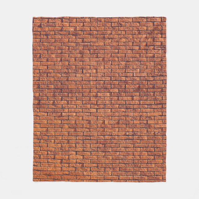 Brauner Baumstamm Fleecedecke (Vorderseite)