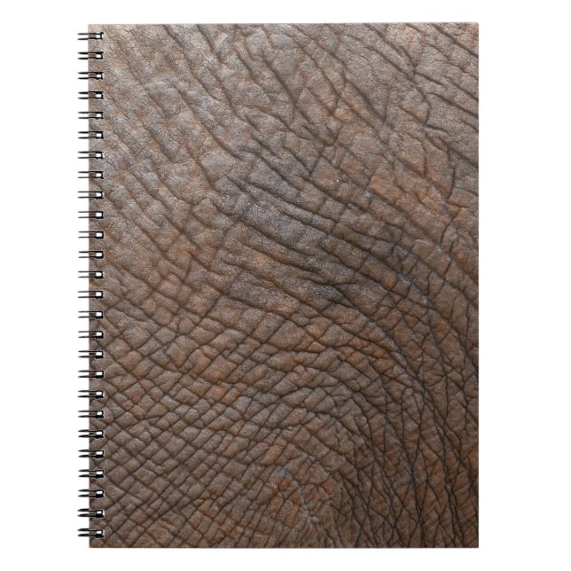 Brauner Elefant in nah-up-Fotografie Notizblock (Vorderseite)