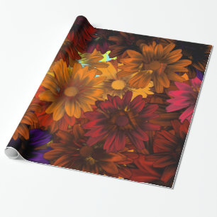 Brauner Fall Geschenkpapier