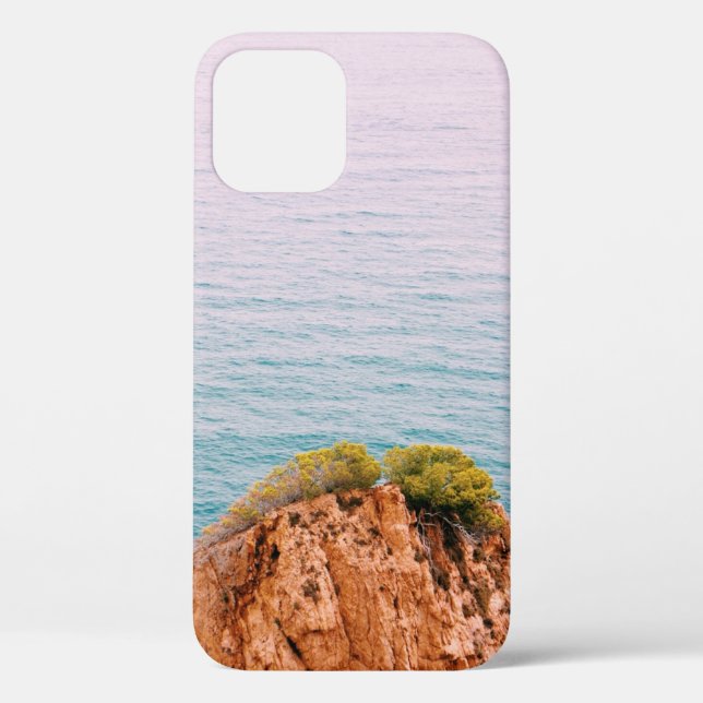 Brauner Felsberg auf dem Wasserkörper Case-Mate iPhone Hülle (Rückseite)