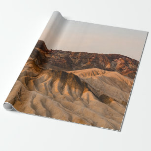 BRAUNER FELSBerg UNTER BLAUEM HIMMEL WÄHREND DES T Geschenkpapier