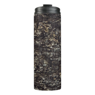 Brauner Felsen Thermosbecher
