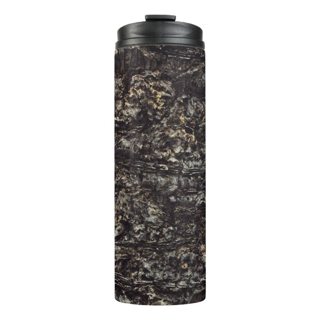 Brauner Felsen Thermosbecher (Vorderseite)