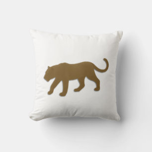 Brauner Florida-Panther Kissen