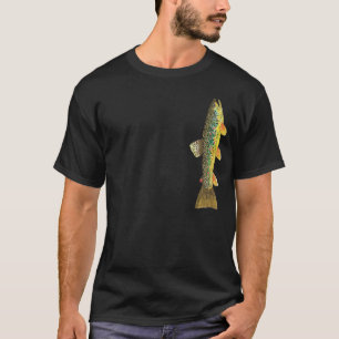 Brauner Forellenfischer T-Shirt