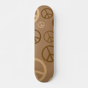 Brauner Frieden Skateboard