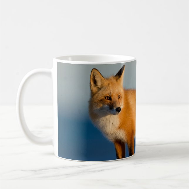Brauner Fuchs Kaffeetasse (Links)