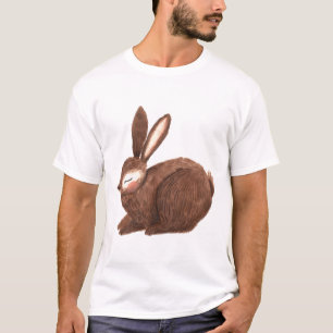 Brauner Hase T-Shirt