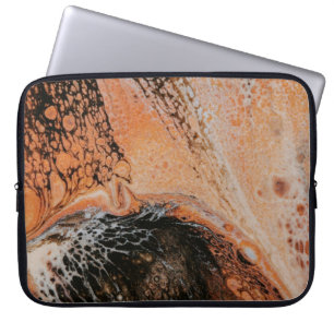 Brauner Hintergrund Laptopschutzhülle