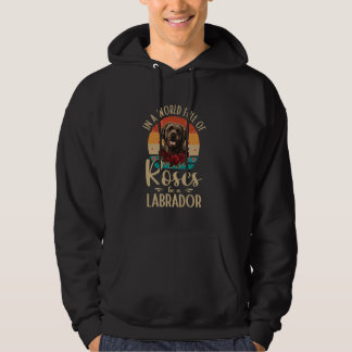 Brauner Labrador Hund Labrador Retriever Mama Hoodie
