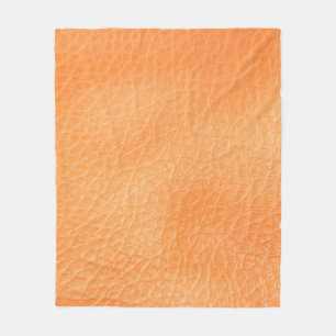 Brauner Lederhintergrund. abstrakt, Accessoires, Fleecedecke