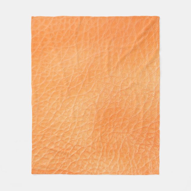 Brauner Lederhintergrund. abstrakt, Accessoires,  Fleecedecke (Vorderseite)