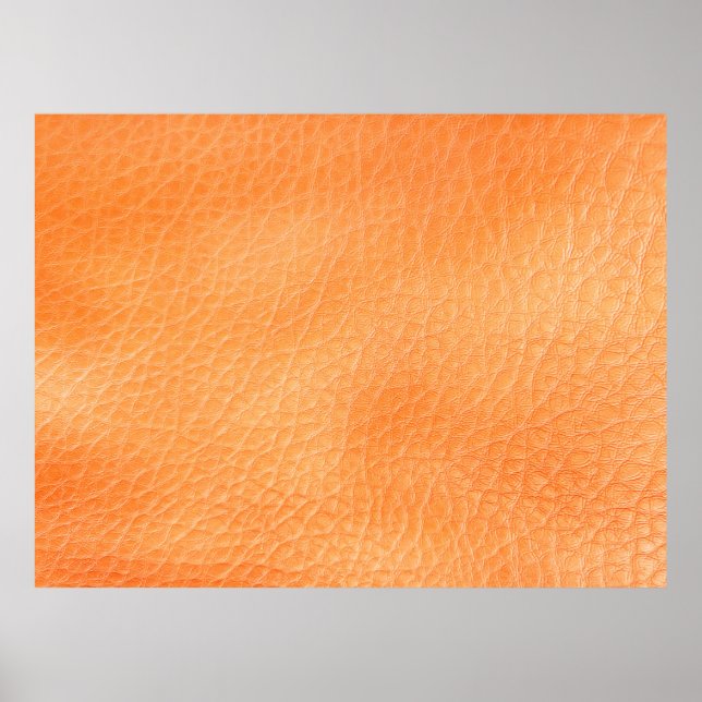 Brauner Lederhintergrund. abstrakt, Accessoires, Poster (Vorne)