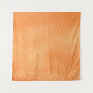  Brauner Lederhintergrund. abstrakt, Accessoires,  Wandteppich