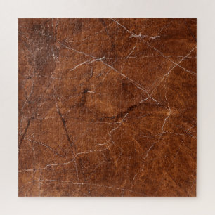 Brauner Marmor Glänzend: Luxus-Textur-Hintergrund Puzzle