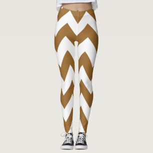 Brauner neutraler Zucker Leggings