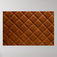 Brauner Rhombus Leder Hintergrund