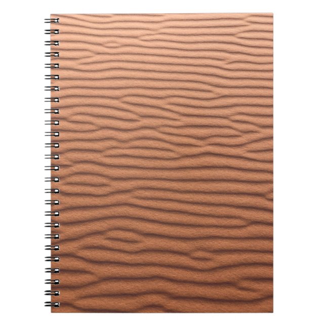 Brauner Sand Notizblock (Vorderseite)