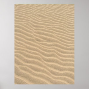 Brauner Sand Poster