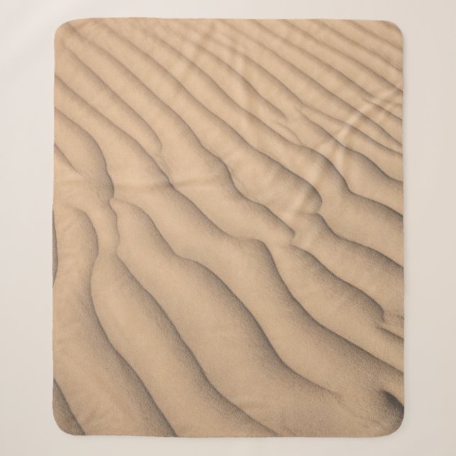 Brauner Sand Sherpadecke (Vorderseite)