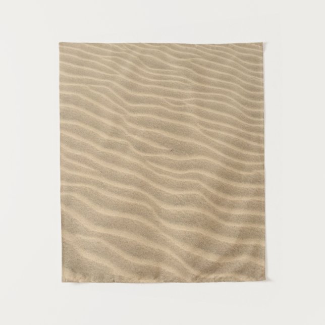 Brauner Sand Wandteppich (Vorderseite)