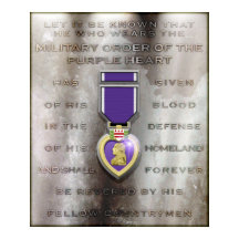 Brauner Stein "PURPLE HEART"
