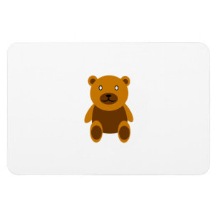Brauner Teddybär Magnet