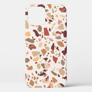 Brauner Terrazzo: vintage, trendiges Muster. Case-Mate iPhone Hülle