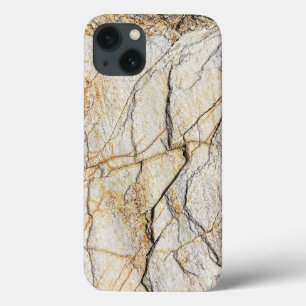Brauner und schwarz getexturierter Stabstein Case-Mate iPhone Hülle