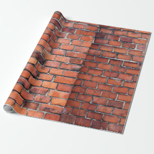 Brauner Wandstein Geschenkpapier