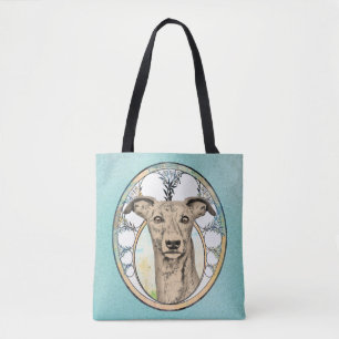 Brauner Windhund