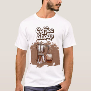 Brauner Zucker Hafermilch Geschüttelter Espresso T-Shirt