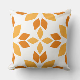 braunes Blumenkissen Kissen