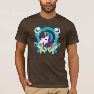 braunes Einhorn T-Shirt
