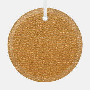 Braunes Leder, Textur-Hintergrund geschlossen. Ornament Aus Glas