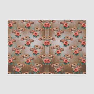 Braunes Mushroom Dekoupage Crafting Paper Seidenpapier