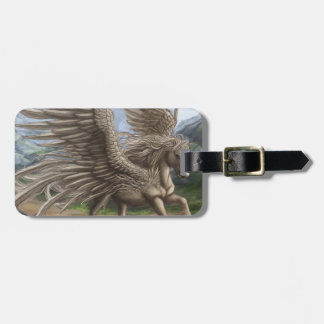 braunes pegasus.jpg gepäckanhänger