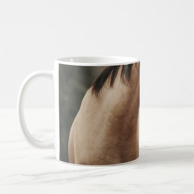 BRAUNES PFERD KAFFEETASSE (Links)