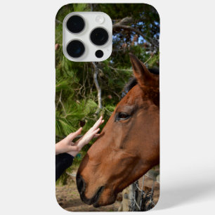 Braunes Pferd namens Bennie liebt Streicheln Case-Mate iPhone Hülle