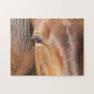Braunes Pferd Puzzle